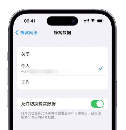 蛟河苹果维修服务分享如何在iPhone上使用双卡 